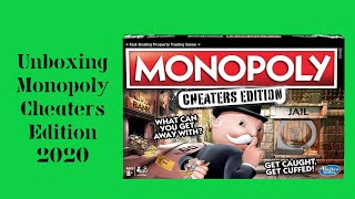 Unboxing Monopoly Cheaters Edition |  2020 Edition |  Unboxing Zone