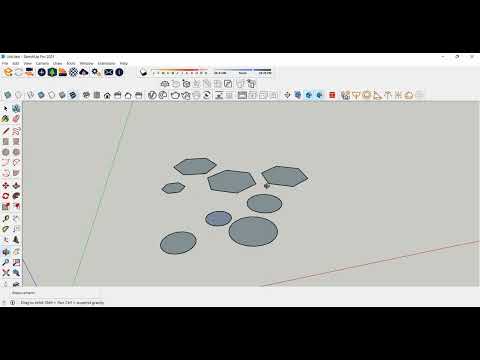 Creating Circle and Hexagon