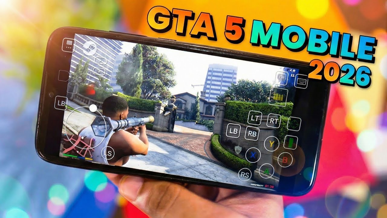 How to Play GTA 5 on Any Phone for free : 2026 tutorial 