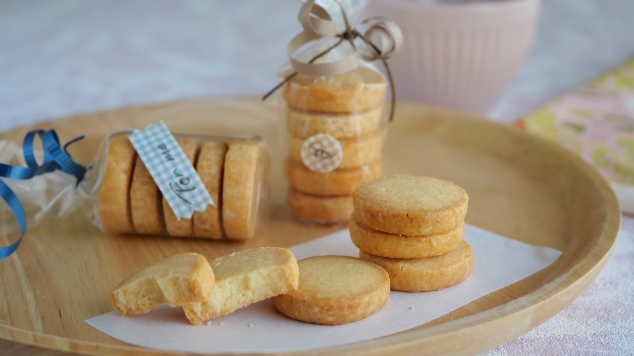 【オイルで作るアイスボックスクッキー｜小さな違いを楽しむ】優しい手作り時間 Icebox Cookies with Oil | A Gentle Homemade Treat