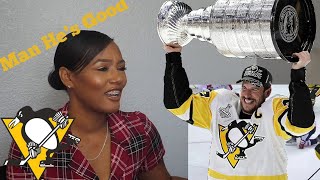 Clueless New NHL Fan Reacts to Sidney Crosby, Highlights  GOAL!!
