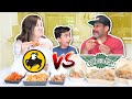 BUFFALO WILD WINGS  vs WING STOP CHICKEN WING TASTE TEST | Comparing Buffalo Wild Wings to Wing Stop