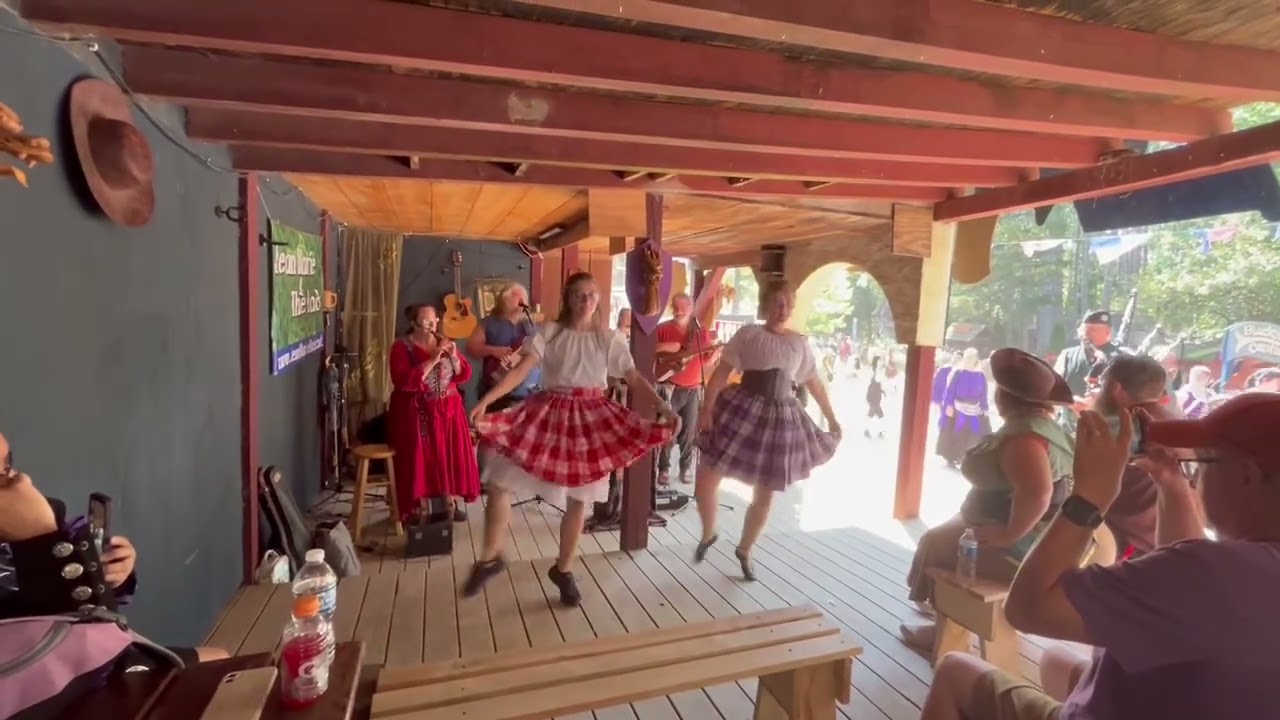 Dancing with Jean Marie & the Lads at the Michigan Renaissance Festival 2024