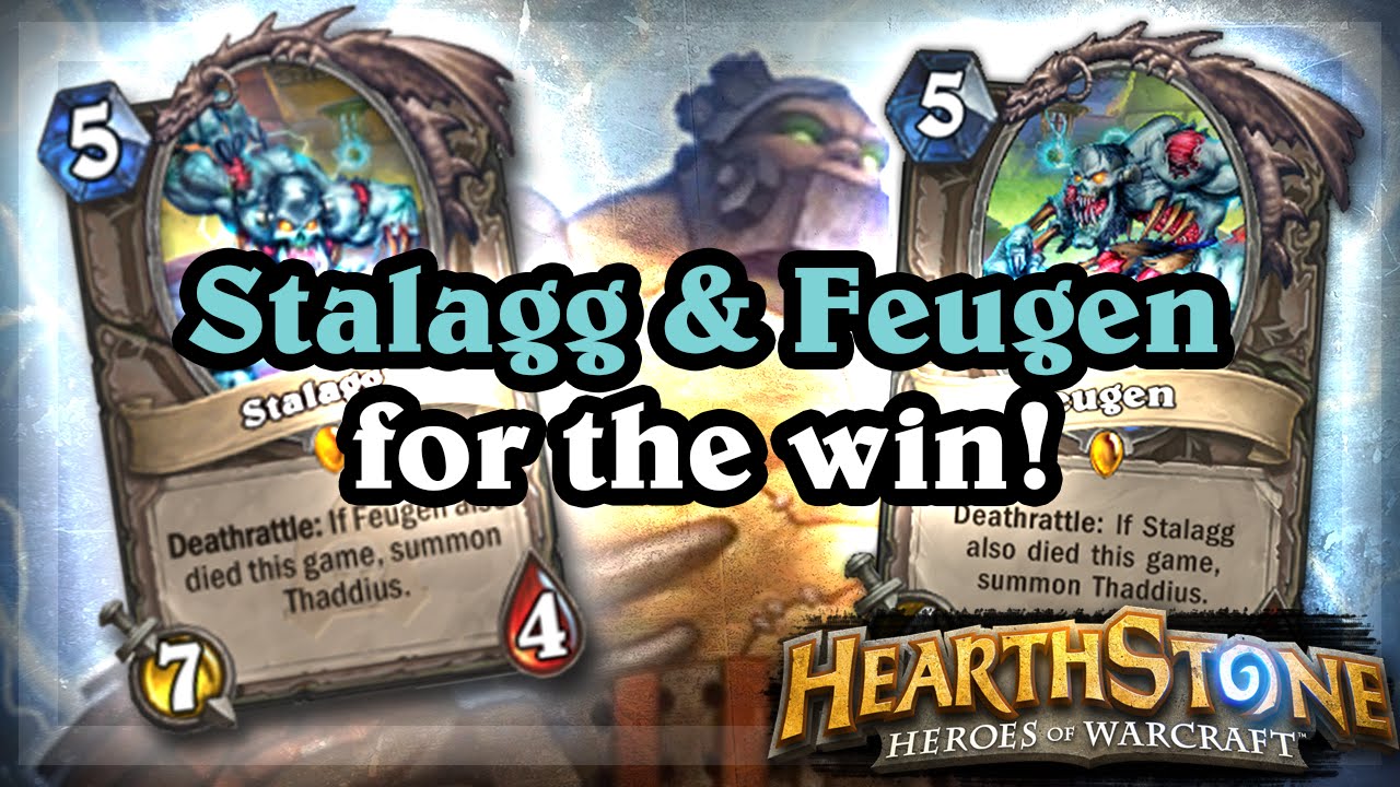 Stalagg & Feugen for the Win! [Hearthstone Ranked Gameplay] - YouTube
