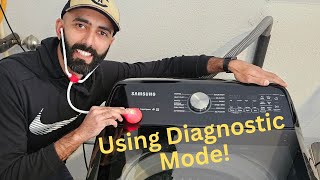 How To Use Diagnostic Mode On A Samsung Washer To Fix Any Issue!