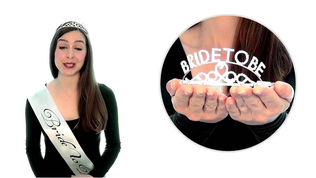 Tiara and Sash Bundle -- by Bachelorette Box