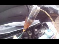 промывка форсунок мерседес вито 2.2 CDI\flushing of the injectors of the Mercedes Vito 2.2 CDI