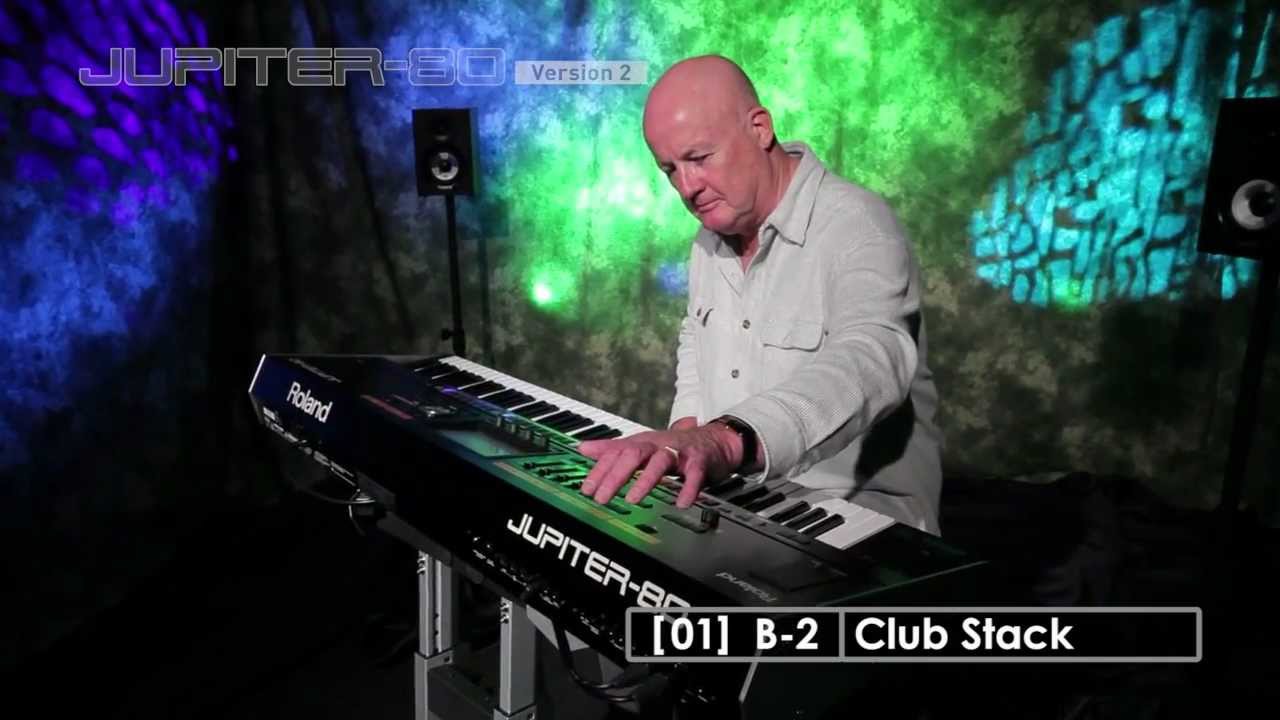 JUPITER-80 Version 2 Synthesizer Sound Demo Performed by Adrian Scott