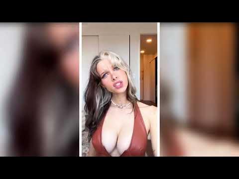 No bra TikTok Challenge Bouncing Boobs 