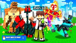 Ben 10 DLC MAP FOR MINECRAFT 1.20+ | Minecraft's New Ben 10 DLC: Gameplay, Glitches, and Review!