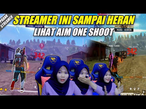 MASUK TEAM CODE STREAMER HIJAB CANTIK DIA SAMPAI HERAN SAMA AIM GURUNYA SUGENG