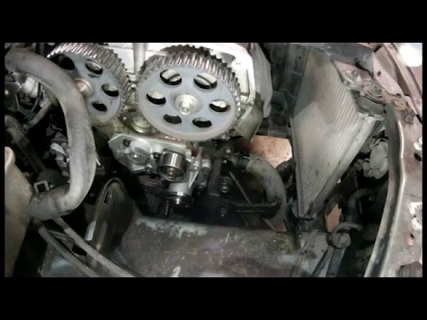 Kia Spectra Sephia Timing Belt Water Pump replace