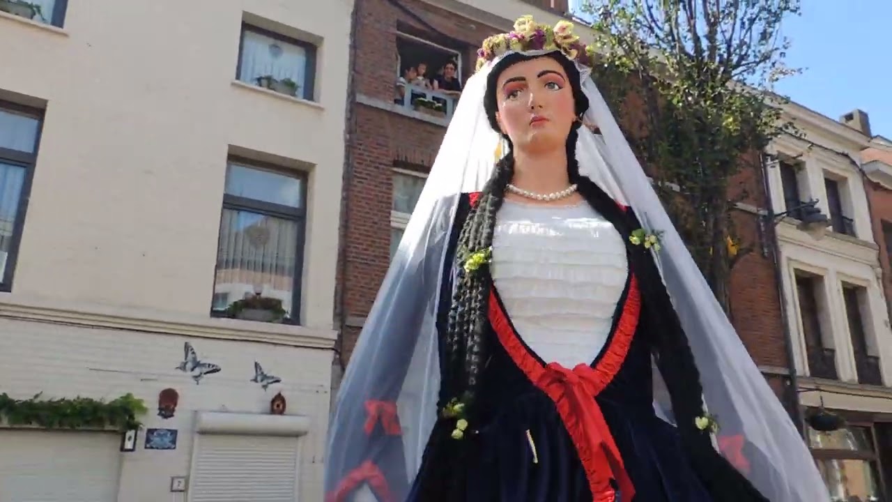 Ducasse d'Ath 2022 (1) : monsieur et madame Goliath