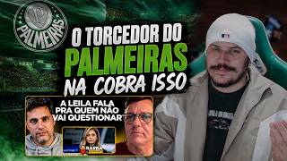 MAURO CÉZAR SOBRE LEILA PEREIRA NO VASCO 'O TORCEDOR DO PALMEIRAS NÃO QUESTIONA'