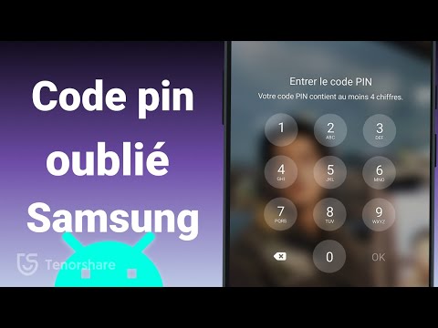 Code pin oublié