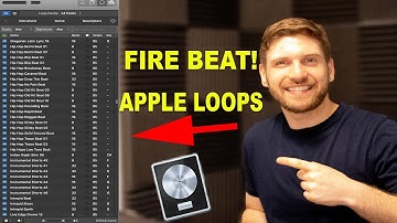 MAkING A FIRE BEAT USING APPLE LOOPS AND STOCK PLUGINS ONLY! |LOGIC PRO X| HOW TO USE APPLE LOOPS