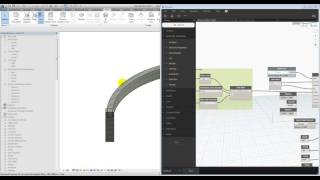 AUTO GENERATE REBAR ON CURVE BEAM_REVIT + DYNAMO