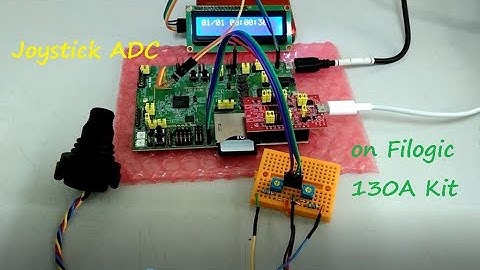 Dual-axis Joystick : 在 Filogic 130A 開發板的 ADC 介面上，實現雙軸搖桿的功能。