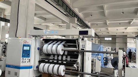 High Speed Paper Slitting Machine, Automatic Blade Positioning