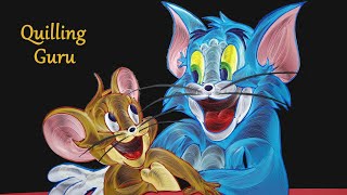 Tom & Jerry Quilling | How to make Quilling Cartoon characters