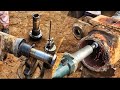 Reconditioning of a Dumper Truck Rear Wheel Axle Housing Broken Due to Overloding || Repairing Axle