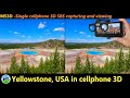 Yellowstone in 3D SBS (captured by MS3D ChaCha App and MS3D glasses)