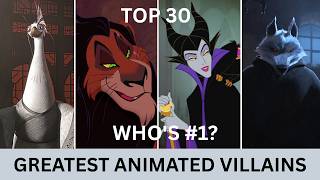 Top 30 Greatest Animated Movie Villains of All Time 😈 (Disney, Pixar, DreamWorks & More)