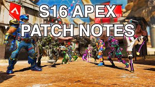 Apex Legends Official Patch Notes Season 16 Revelry