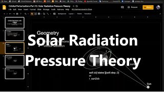 Solar Radiation Pressure (SRP) Theory | Orbital Mechanics with Python 19