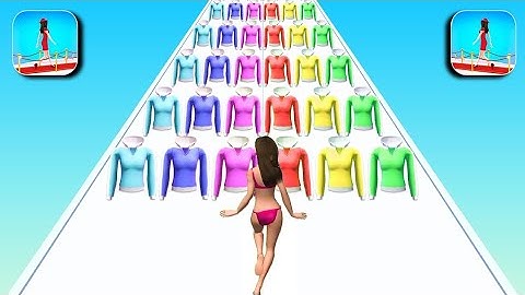 Clothes Run in New Levels Gameplay Walkthrough iOS,Android Update All Trailers Mobile Game ZLCNEUWA