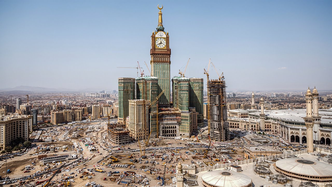 Как гениальные арабские инженеры построили самую высокую в мире часовую башню, поразив американск...