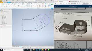 CAD 201 Module 4 Angle Bracket