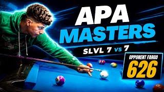 APA Masters Pool Match — SL7 vs SL7 (FULL MATCH) 🎱
