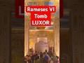 Rameses VI Tomb Luxor Egypt #boomboom #wtfunny #shorts #history #frontflip