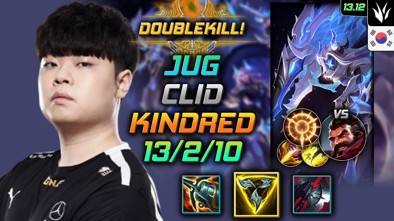 Kindred Jungle Build Clid Trinity Force Press the Attack - LOL KR Challenger Patch 13.12