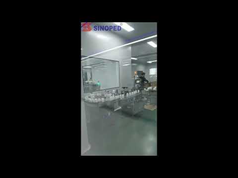 GMP Pharmaceutical Bottle Counting Filling Line |Visual Tablet Counter With Desiccant Cotton Capping