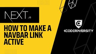 How to Show a Page is Active in Next.js (Setting an Active Navbar Link)