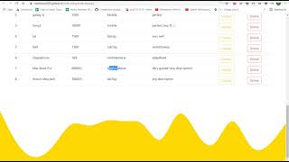 crud operations with JS