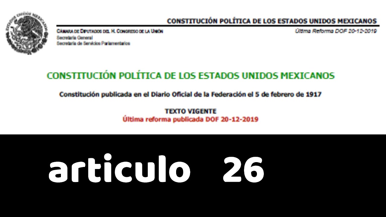 articulo-26-cpeum-1917-youtube