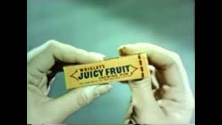 Juicy Fruit Gum commercial 1967