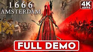 1666 AMSTERDAM Gameplay Walkthrough FULL DEMO [4K 60FPS PC ULTRA] - No Commentary