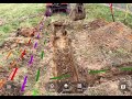 Augmented reality for excavations
