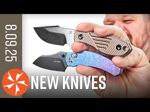 Tanto Time! - MORE New Knives August 9th, 2025 at KnifeCenter