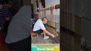 Ancient Art: Weaving Traditional Hakka Straw Mats 🌾📜