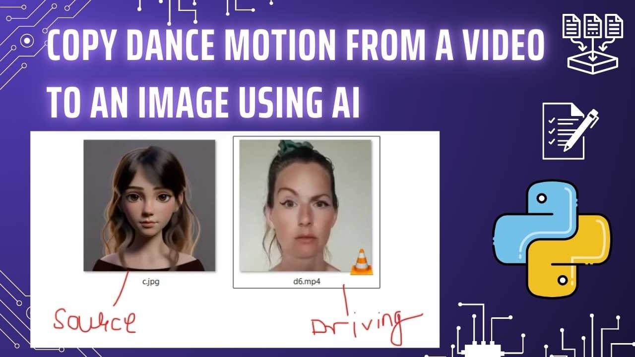 Copy Dance Motion from a Video to an Image Using AI - Python Motion ...