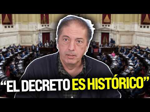 Lacha Lazzari defended Milei's DNU 70/2023 and had a heated live debate