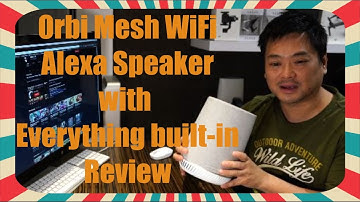 Netgear Orbi - Mesh WiFi with Alexa smart speaker #netgear #orbi #mesh
