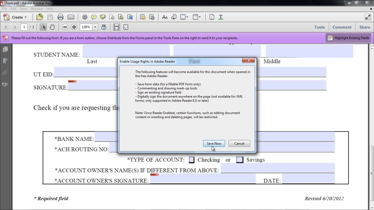 form fillable and signable pdf