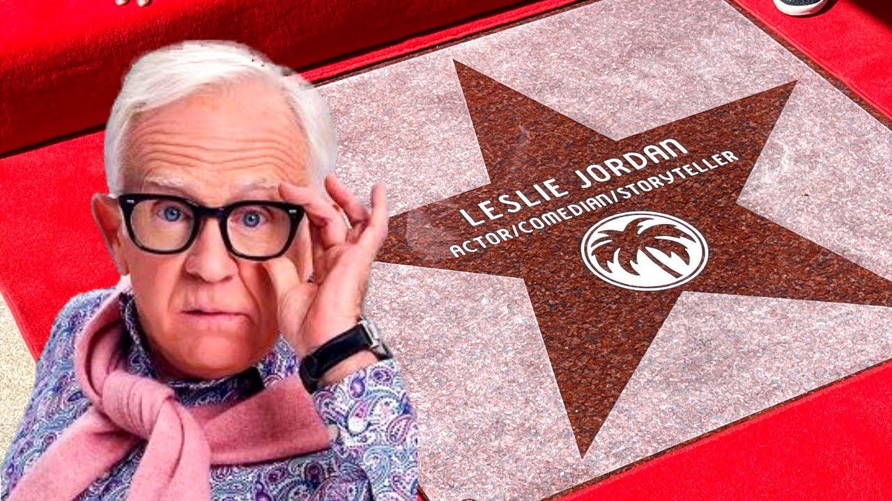 Actor LESLIE JORDAN's Palm Springs Walk Of Stars Ceremony YouTube