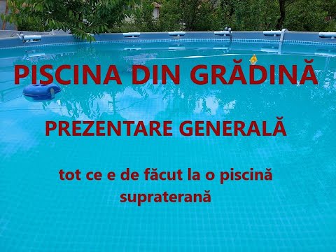 Video: Ce folosești pentru a stabiliza o piscină?